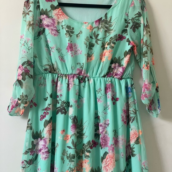 Pink blush maternity dress - Picture 7 of 11